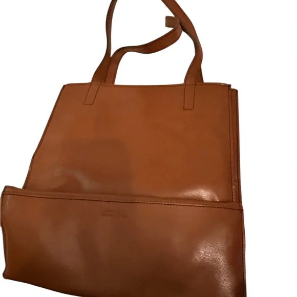 Lillian Vernon Vintage Leather Bag Never Used - Picture 4 of 5